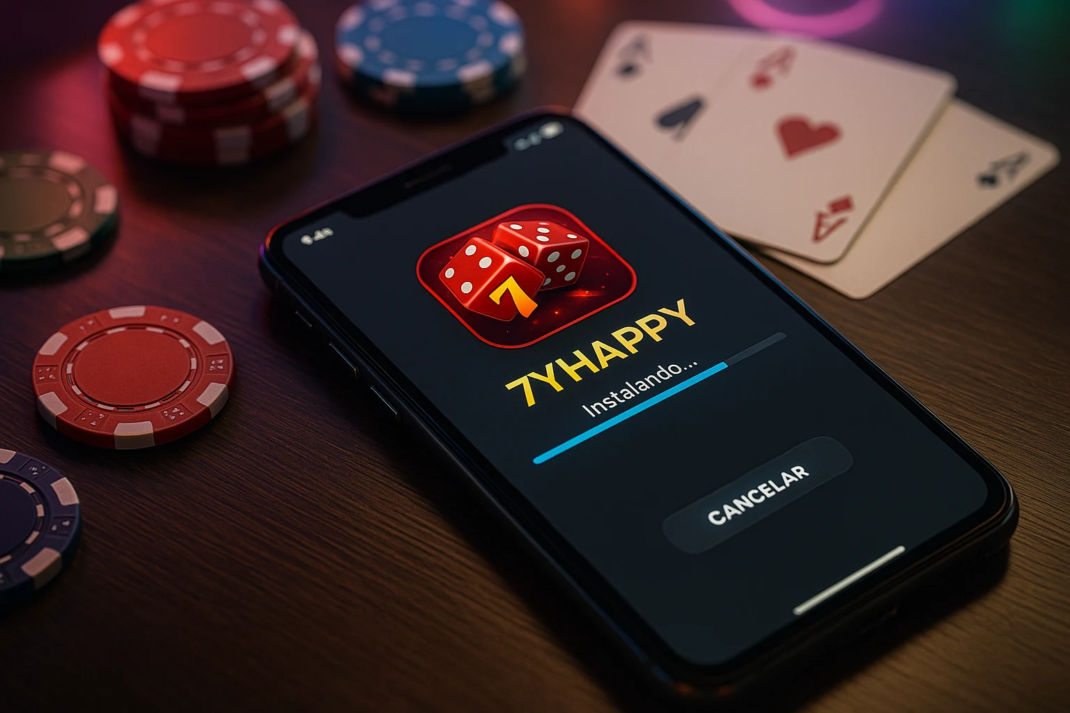 Baixar o 7YHAPPY Cassino App