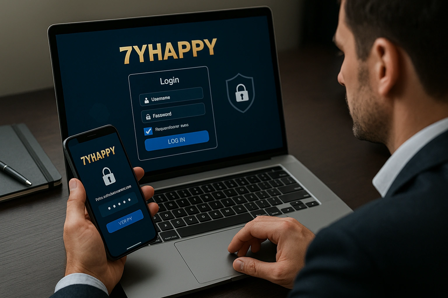 Criar uma nova Conta no plataforma 7YHAPPY